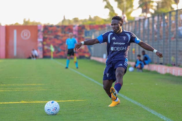 IPA87372530 - Konan N Dri ( 11 - US Lecce) in action during the US Lecce vs. SS Monopoli friendly soccer match in San Pietro in Lama (LE), Italy, on August 9, 2026  Copyright: xNicolaxMastronardi IPAxSportx xx 87372530