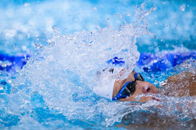 August 10, 2026: Eetu Autio of Finland competes in the men’s 400-meter individual medley swimming heats during day eleven of the 2026 European Aquatics Championships on August 10, 2026 in Saint Denis. Photo by Joel Marklund. BILDBYRAN code JM JM0838 bbeng swimming 2026 European Aquatics Championships EM  Copyright: JOELxMARKLUND BB260810JM004