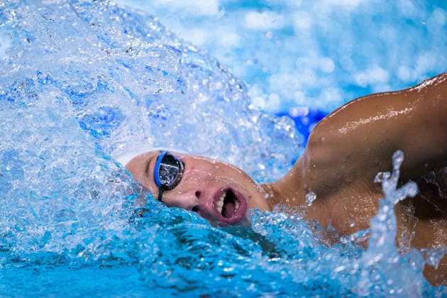 August 10, 2026: Eetu Autio of Finland competes in the men’s 400-meter individual medley swimming heats during day eleven of the 2026 European Aquatics Championships on August 10, 2026 in Saint Denis. Photo by Joel Marklund. BILDBYRAN code JM JM0838 bbeng swimming 2026 European Aquatics Championships EM  Copyright: JOELxMARKLUND BB260810JM006