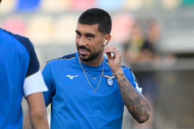Lazio™s Mattia Zaccagni during the 2026 2027 season pre-season friendly football match between Frosinone and SS Lazio at the Benito Stirpe stadium in Frosinone Italy - Sunday, August 09, 2026 - Soccer ( Photo by Fabrizio Corradetti LaPresse )  Copyright: xFabrizioxCorradetti LaPressex