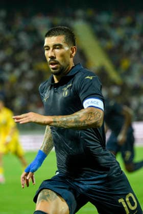 Lazio™s Mattia Zaccagni during the 2026 2027 season pre-season friendly football match between Frosinone and SS Lazio at the Benito Stirpe stadium in Frosinone Italy - Sunday, August 09, 2026 - Soccer ( Photo by Fabrizio Corradetti LaPresse )  Copyright: xFabrizioxCorradetti LaPressex