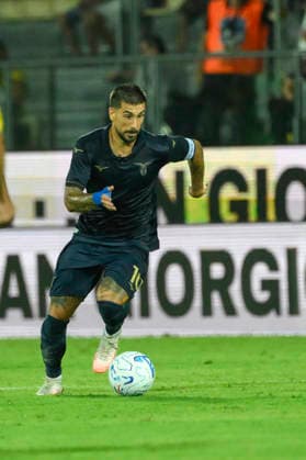 Lazio™s Mattia Zaccagni during the 2026 2027 season pre-season friendly football match between Frosinone and SS Lazio at the Benito Stirpe stadium in Frosinone Italy - Sunday, August 09, 2026 - Soccer ( Photo by Fabrizio Corradetti LaPresse )  Copyright: xFabrizioxCorradetti LaPressex