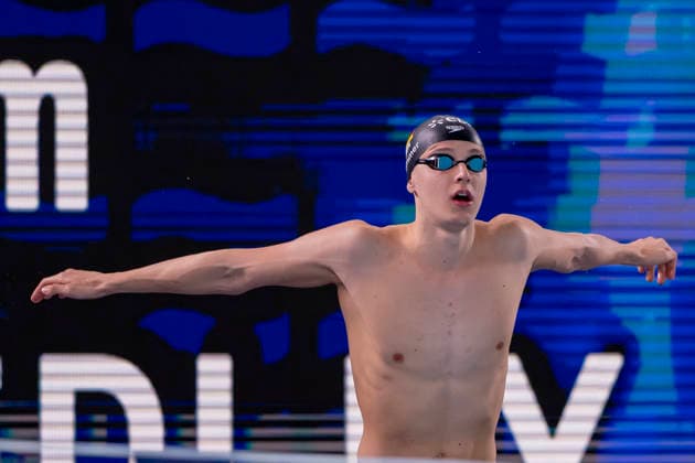 France, Paris, Centre Aquatique Olympique Metropole du Grand Paris, August 10, 2026, European Aquatics Championships – Artistic Swimming, Day 11, Morning Session, Finn Hammer of Germany, Photo by Eibner Pressefoto Tino Henschel, European Aquatics Championships – Artistic Swimming, Day 11, Morning Session, Paris Copyright: xEibnerxPressefotox