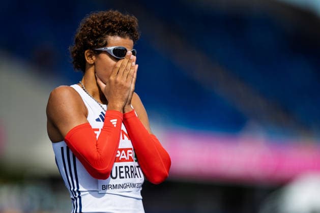 BIRMINGHAM, UNITED KINGDOM - AUGUST 10: Louey Ouerrat of France competes in the Men s 800m during the European Athletics Championships at Alexander Stadium on August 10, 2026 in Birmingham, United Kingdom. England United Kingdom Copyright: xBEAUTIFULxSPORTS TobiasxLacknerx