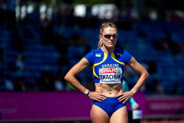 August 10, 2026, GBR, Track and Field, 2026 European Championships, Morning Session, Day 1, Birmingham, Viktoriya Tkachuk (Ukraine), Women s 400-meter hurdles, Heats, Birmingham Alexander Stadium, England, Great Britain Copyright: xNordphoto Memmlerx