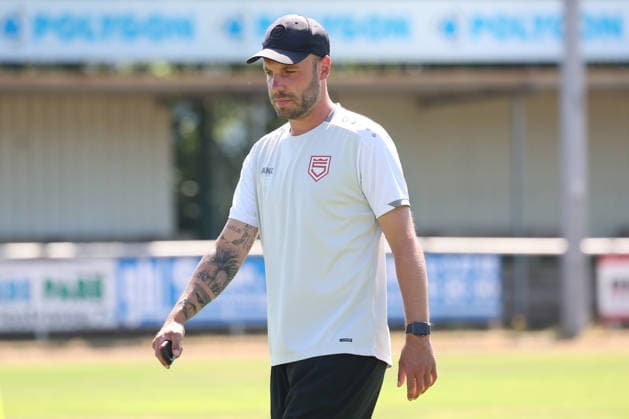 Sportfreunde Siegen Training Session: Interim Coach Marco Beier, SI Soccer Regionalliga West, Training, Sportfreunde Siegen, on August 10, 2026, in Mudersbach, Germany