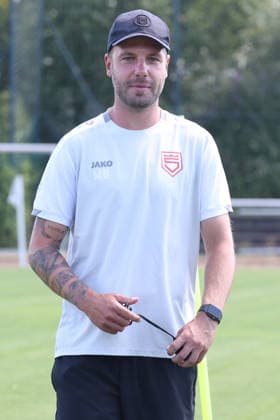 Sportfreunde Siegen Training Session: Interim Coach Marco Beier, SI Soccer Regionalliga West, Training, Sportfreunde Siegen, on August 10, 2026, in Mudersbach, Germany