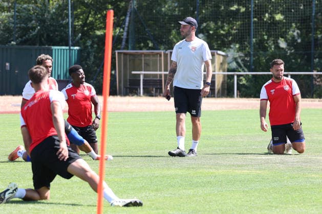 Football, RL West, Sportfreunde Siegen, Training