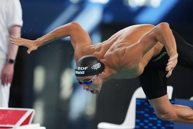 Thomas Ceccon from Italy at the Swimming European Aquatics Championships Paris 2026, Paris, August 10, 2026 .  Copyright: xGianxMattiaxD Alberto LaPressex
