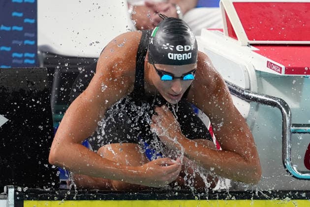 at the Swimming European Aquatics Championships Paris 2026, Paris, August 10, 2026 .  Copyright: xGianxMattiaxD Alberto LaPressex