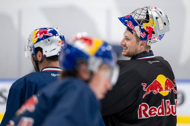 Antonie Bibeau 30, EHC Red Bull Munich, EHC Red Bull Munich Press Workout, August 10, 2026, Munich, Bavaria, Germany Copyright: xkolbert-press UlrichxGamelx