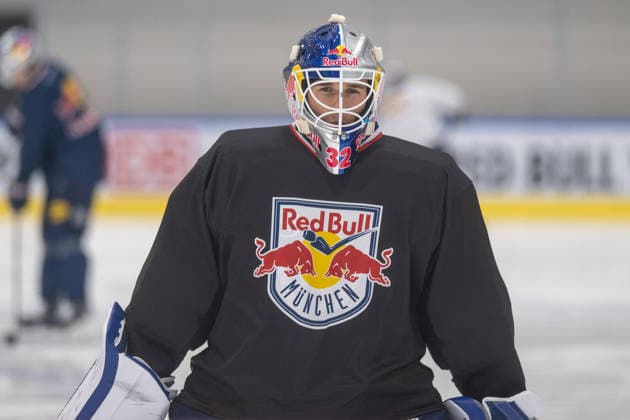 Matthias Bittner, 32, EHC Red Bull Munich, EHC Red Bull Munich press training session, August 10, 2026, Munich, Bavaria, Germany Copyright: xkolbert-press UlrichxGamelx