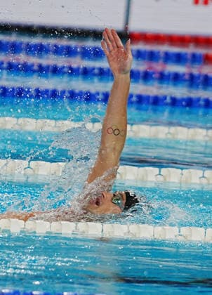 10 Aout European Aquatics Championships Paris 2026 Razzetti Alberto of Italie During the heats 400 M Medley at the European Swimming Championships at the Greater Paris Metropolis Olympic Aquatics Centre in Paris (France) on August 10, 2026.Credit Laurent Lairys parisFrance  Copyright: xLaurentxLairysx
