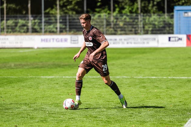 Soccer I Men s Team I 2026–2027 Season I Regionalliga Nord I Matchday 2 I FC St. Pauli II vs. Bremer SV I August 9, 2026 Lucas Schulze 29, FC St. Pauli II Copyright: xLobeca RalfxHomburgx
