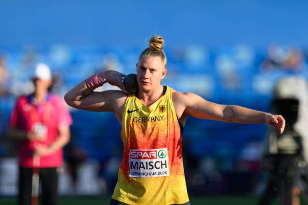 BIRMINGHAM, GREAT BRITAIN - August 10: Katharina Maisch (Germany) during the shot put final during the European Athletics Championships 2026 at Alexander Stadium in Birmingham, Great Britain (Photo by Sven Beyrich Sports Press Photo) Copyright: xSvenxBeyrich SportsxPressxPhotox Sportspressphoto_SPR204134