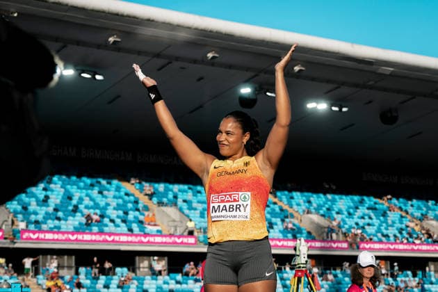 Yemisi Mabry, MTG Mannheim, Women s Shot Put, GBR, Track and Field, Athletics, 2026 European Athletics Championships, 2026 European Track and Field Championships, Birmingham 2026, August 9, 2026, GBR, Track and Field, Athletics, 2026 European Athletics Championships, 2026 European Track and Field Championships, Birmingham 2026, August 9, 2026, Birmingham Copyright: xStefanxMayerx EP_SMR