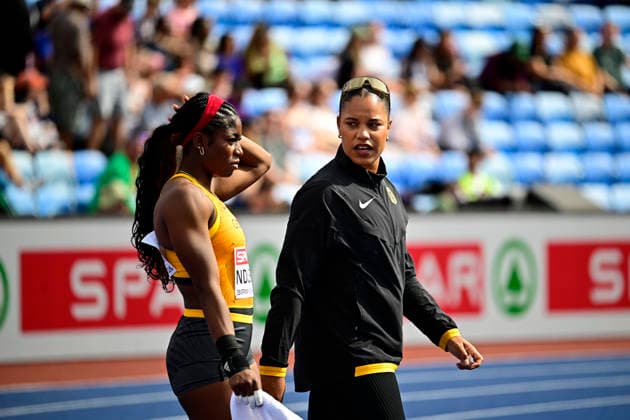 Nina NDUBUISI (Germany), SG Schorndorf 1846, Women s Shot Put, and Yemisi MABRY (Germany), MTG Mannheim, Women s Shot Put (GBR), European Athletics Championships, Athletics, August 10, 2026, GBR, European Athletics Championships, Athletics, August 10, 2026, Birmingham Copyright: xEibnerxPressefoto JanxPapenfussx EP_JPS