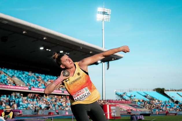 Katharina Maisch LV 90 Erzgebirge, Women s Shot Put, GBR, Track and Field, Athletics, 2026 European Athletics Championships, 2026 European Track and Field Championships, Birmingham 2026, August 9, 2026, GBR, Track and Field, Athletics, 2026 European Athletics Championships, 2026 European Track and Field Championships, Birmingham 2026, August 9, 2026, Birmingham Copyright: xStefanxMayerx EP_SMR