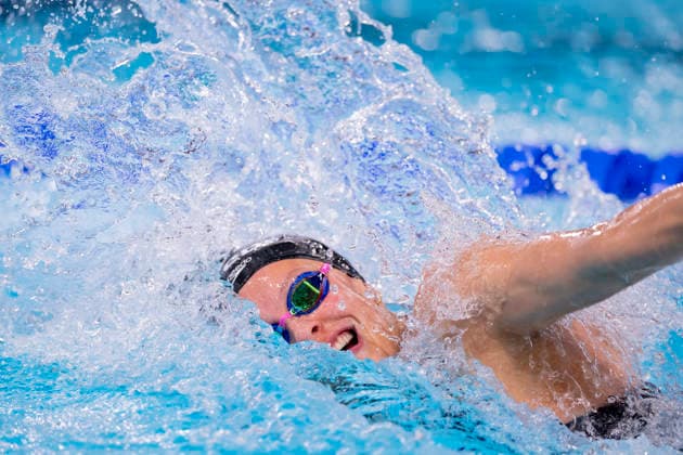 France, Paris, Centre Aquatique Olympique Metropole du Grand Paris, August 10, 2026, European Aquatics Championships – Artistic Swimming, Day 11, Morning Session, Linda Roth, SC Magdeburg, Germany, Photo by Eibner Pressefoto Tino Henschel European Aquatics Championships Artistic Swimming, Day 11, Morning Session, Paris Copyright: xEibnerxPressefotox