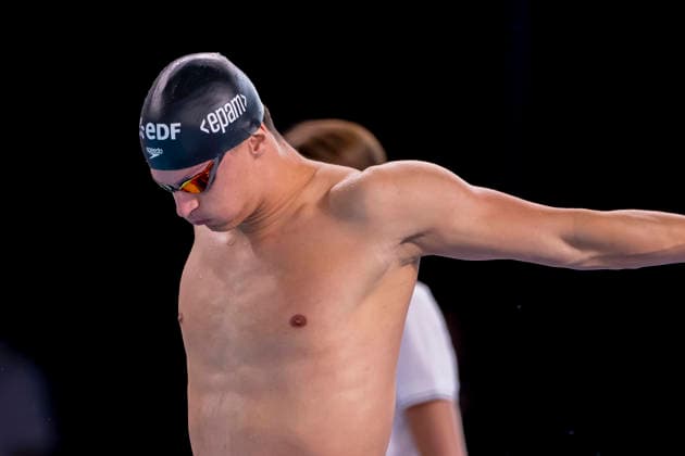 France, Paris, Centre Aquatique Olympique Metropole du Grand Paris, August 10, 2026, European Aquatics Championships – Artistic Swimming, Day 11, Morning Session, Luca Nik Armbruster, SG Neukölln Berlin, Germany, Photo by Eibner Pressefoto Tino Henschel European Aquatics Championships Artistic Swimming, Day 11, Morning Session, Paris Copyright: xEibnerxPressefotox