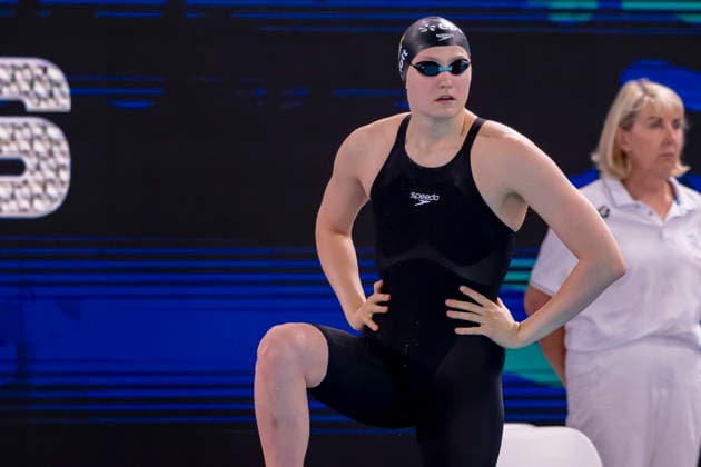 France, Paris, Centre Aquatique Olympique Metropole du Grand Paris, August 10, 2026, European Aquatics Championships – Artistic Swimming, Day 11, Morning Session, Nina Holt, SC Magdeburg, Germany, Photo by Eibner Pressefoto Tino Henschel European Aquatics Championships Artistic Swimming, Day 11, Morning Session, Paris Copyright: xEibnerxPressefotox