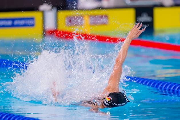 France, Paris, Centre Aquatique Olympique Metropole du Grand Paris, August 10, 2026, European Aquatics Championships – Artistic Swimming, Day 11, Morning Session, Linda Roth, SC Magdeburg, Germany, Photo by Eibner Pressefoto Tino Henschel European Aquatics Championships Artistic Swimming, Day 11, Morning Session, Paris Copyright: xEibnerxPressefotox