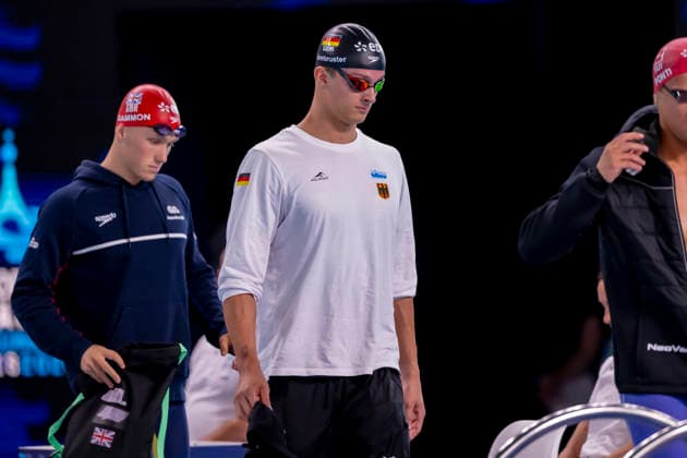 France, Paris, Centre Aquatique Olympique Metropole du Grand Paris, August 10, 2026, European Aquatics Championships – Artistic Swimming, Day 11, Morning Session, Luca Nik Armbruster, SG Neukölln Berlin, Germany, Photo by Eibner Pressefoto Tino Henschel European Aquatics Championships Artistic Swimming, Day 11, Morning Session, Paris Copyright: xEibnerxPressefotox
