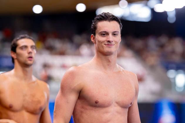 France, Paris, Centre Aquatique Olympique Metropole du Grand Paris, August 10, 2026, European Aquatics Championships – Artistic Swimming, Day 11, Morning Session, Luca Nik Armbruster, SG Neukölln Berlin, Germany, Photo by Eibner Pressefoto Tino Henschel European Aquatics Championships – Artistic Swimming, Day 11, Morning Session, Paris Copyright: xEibnerxPressefotox