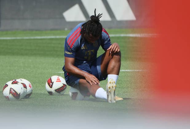 August 10, 2026, FC Bayern Training, Saebenerstrasse, Munich, Soccer, Sports, Pictured: Serge Gnabry of FC Bayern Munich, not yet in top form