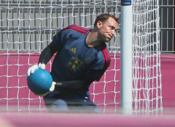 August 10, 2026, FC Bayern Training, Saebenerstrasse, Munich, Soccer, Sports, Pictured: Manuel Neuer, FC Bayern Munich