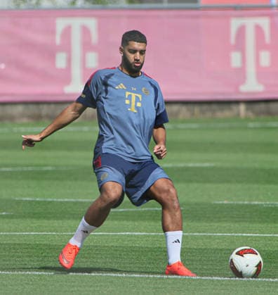 August 10, 2026, FC Bayern Training, Saebenerstrasse, Munich, Soccer, Sports, Pictured: Ismael Saibari, FC Bayern Munich