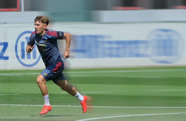 August 10, 2026, FC Bayern Training, Saebenerstrasse, Munich, Soccer, Sports, Pictured: Lennart Karl, FC Bayern Munich