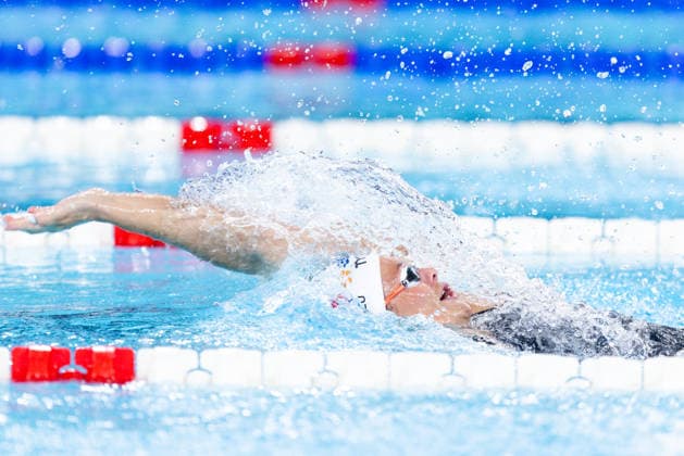 European Aquatics Championships Swimming Day 1 Pauline Mahieu during European Aquatics Championships Swimming Day 1 in Paris, France, on August 10, 2026 Paris France  Copyright: xFotoxOlimpikx originalFilename:jastrzebowski-european260810_npAK5.jpg
