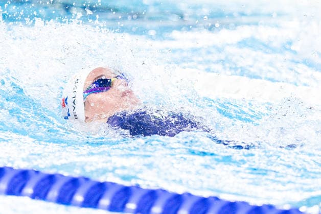 European Aquatics Championships Swimming Day 1 Jeanne Lechevalier during European Aquatics Championships Swimming Day 1 in Paris, France, on August 10, 2026 Paris France  Copyright: xFotoxOlimpikx originalFilename:jastrzebowski-european260810_npvty.jpg