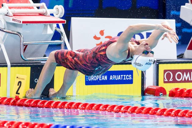 European Aquatics Championships Swimming Day 1 Adela Piskorska during European Aquatics Championships Swimming Day 1 in Paris, France, on August 10, 2026 Paris France  Copyright: xFotoxOlimpikx originalFilename:jastrzebowski-european260810_npF8i.jpg