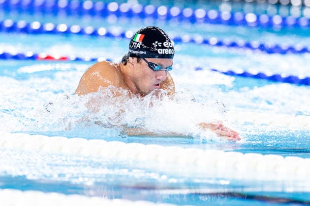 European Aquatics Championships Swimming Day 1 Nicolo Martinenghi during European Aquatics Championships Swimming Day 1 in Paris, France, on August 10, 2026 Paris France  Copyright: xFotoxOlimpikx originalFilename:jastrzebowski-european260810_nphgB.jpg