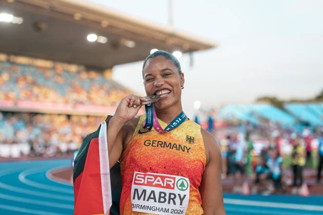 Yemisi Mabry, MTG Mannheim, Women s Shot Put, GBR, Track and Field, Athletics, 2026 European Athletics Championships, 2026 European Track and Field Championships, Birmingham 2026, August 9, 2026, GBR, Track and Field, Athletics, 2026 European Athletics Championships, 2026 European Track and Field Championships, Birmingham 2026, August 9, 2026, Birmingham Copyright: xStefanxMayerx EP_SMR