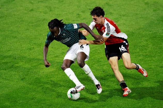 Football, England, League Cup, Plymouth Argyle v Exeter City
