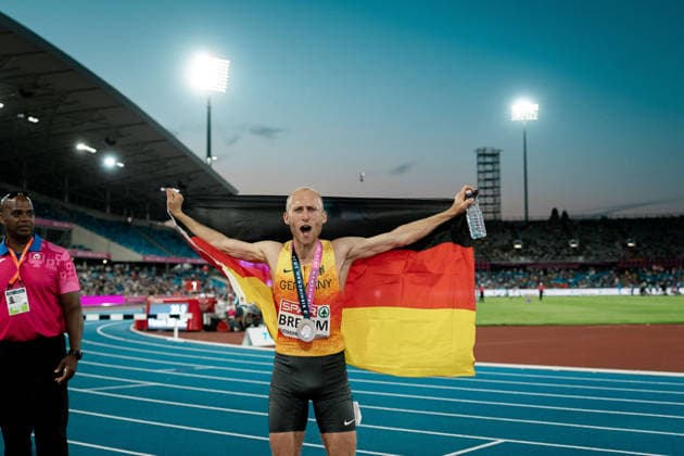 Florian Bremm, Franconia Athletics, Men s 5000m, GBR, Track and Field, Athletics, 2026 European Athletics Championships, 2026 European Track and Field Championships, Birmingham 2026, August 9, 2026, GBR, Track and Field, Athletics, 2026 European Athletics Championships, 2026 European Track and Field Championships, Birmingham 2026, August 9, 2026, Birmingham Copyright: xStefanxMayerx EP_SMR