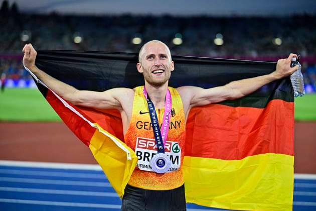 Florian BREMM, Germany, Franconia Athletics, Men s 5000m, GBR, European Athletics Championships, Track and Field, August 10, 2026, GBR, European Athletics Championships, Track and Field, August 10, 2026, Birmingham Copyright: xEibnerxPressefoto JanxPapenfussx EP_JPS
