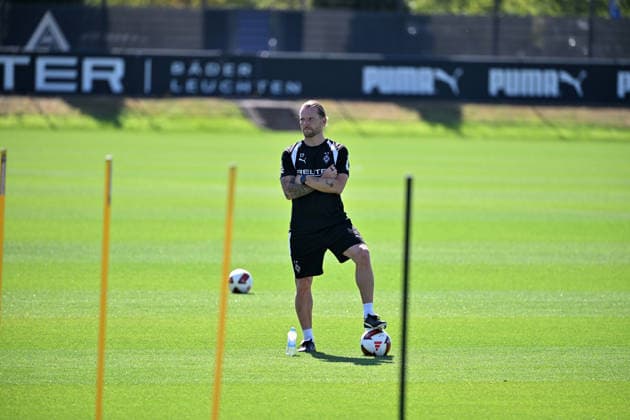 August 11, 2026, Mönchengladbach, Soccer, Men s, 2026–2027 Season, Borussia Mönchengladbach Training, Eugen Polanski, Coach, Gladbach. DFL regulations prohibit any use of photographs as image sequences and or quasi-video footage at Borussia Park, North Rhine-Westphalia, Germany