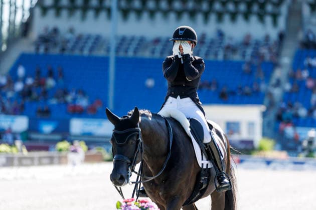2026 FEI World Championships in Aachen, AACHEN FEI World Championships 2026 SIMONCIC Felicita AUT, Four Legends FEI Dressage World Championship Grand Prix de Dressage, Part 1: Team Final, Individual Qualification, Lambertz Prize Aachen, Soers Equestrian Stadium, August 11, 2026