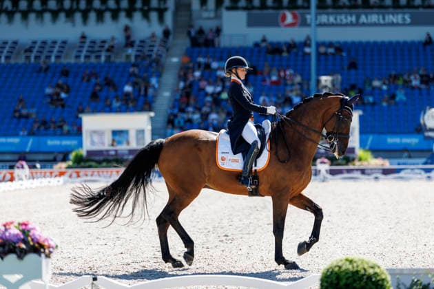 2026 FEI World Championships in Aachen, AACHEN FEI World Championships 2026 WEGGELAAR Rowena NED, Don Quichot FEI Dressage World Championship Grand Prix de Dressage, Part 1: Team Final, Individual Qualifier, Lambertz Prize Aachen, Soers Equestrian Stadium, August 11, 2026