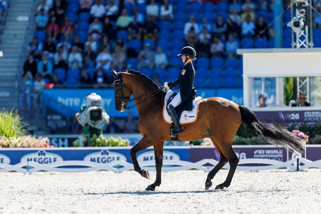 2026 FEI World Championships in Aachen, AACHEN FEI World Championships 2026 WEGGELAAR Rowena NED, Don Quichot FEI Dressage World Championship Grand Prix de Dressage, Part 1: Team Final, Individual Qualifier, Lambertz Prize Aachen, Soers Equestrian Stadium, August 11, 2026