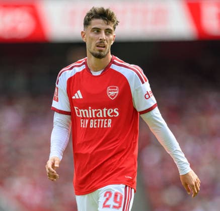 09 August 2026 - Arsenal v Borussia Dortmund - Emirates Stadium - London. Arsenal v Borussia Dortmund - Emirates Stadium - London. Arsenal s Kai Havertz in action. Picture : Mark Pain LONDON England  Copyright: xMarkxPainx