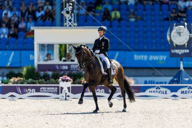 2026 FEI World Championships in Aachen, AACHEN FEI World Championships 2026 NETZ Raphael GER, Great Escape Camelot FEI Dressage World Championship Grand Prix de Dressage, Part 1: Team Final, Individual Qualification, Lambertz Prize Aachen, Soers Equestrian Stadium, August 11, 2026