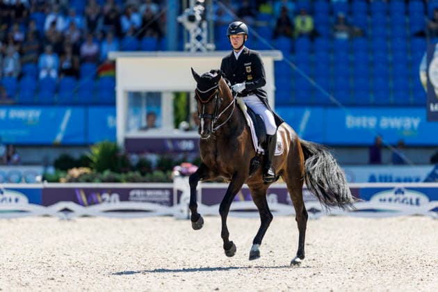 2026 FEI World Championships in Aachen, AACHEN FEI World Championships 2026 NETZ Raphael GER, Great Escape Camelot FEI Dressage World Championship Grand Prix de Dressage, Part 1: Team Final, Individual Qualification, Lambertz Prize Aachen, Soers Equestrian Stadium, August 11, 2026