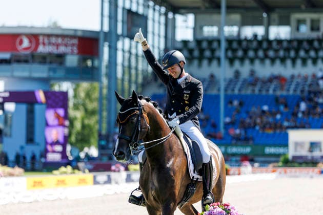 2026 FEI World Championships in Aachen, AACHEN FEI World Championships 2026 NETZ Raphael GER, Great Escape Camelot FEI Dressage World Championship Grand Prix de Dressage, Part 1: Team Final, Individual Qualification, Lambertz Prize Aachen, Soers Equestrian Stadium, August 11, 2026