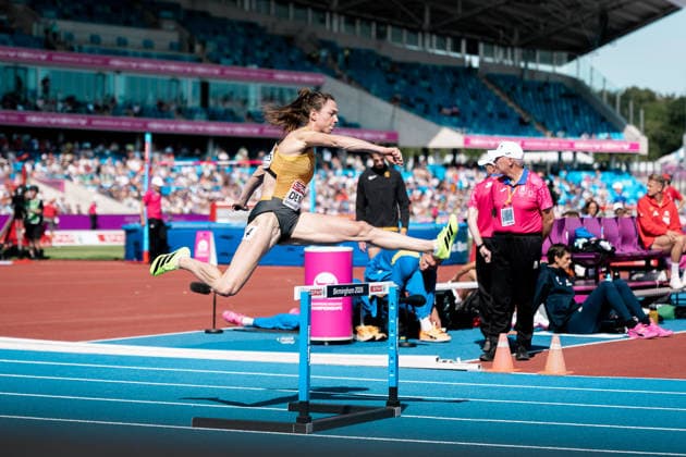 Eileen Demes TV 1861 Neu Isenburg, Women s 400m Hurdles, GBR, Track and Field, Athletics, 2026 European Athletics Championships, 2026 European Track and Field Championships, Birmingham 2026, August 9, 2026, GBR, Track and Field, Athletics, 2026 European Athletics Championships, 2026 European Track and Field Championships, Birmingham 2026, August 9, 2026, Birmingham Copyright: xStefanxMayerx EP_SMR