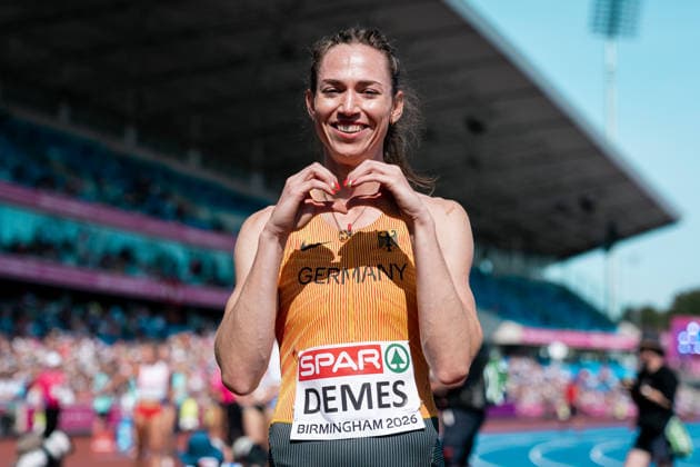 Eileen Demes TV 1861 Neu Isenburg, Women s 400m Hurdles, GBR, Track and Field, Athletics, 2026 European Athletics Championships, 2026 European Track and Field Championships, Birmingham 2026, August 9, 2026, GBR, Track and Field, Athletics, 2026 European Athletics Championships, 2026 European Track and Field Championships, Birmingham 2026, August 9, 2026, Birmingham Copyright: xStefanxMayerx EP_SMR